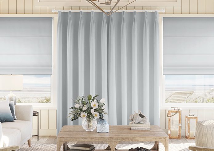 Menton, Signal Grey - Made to Measure Curtains - Image 7